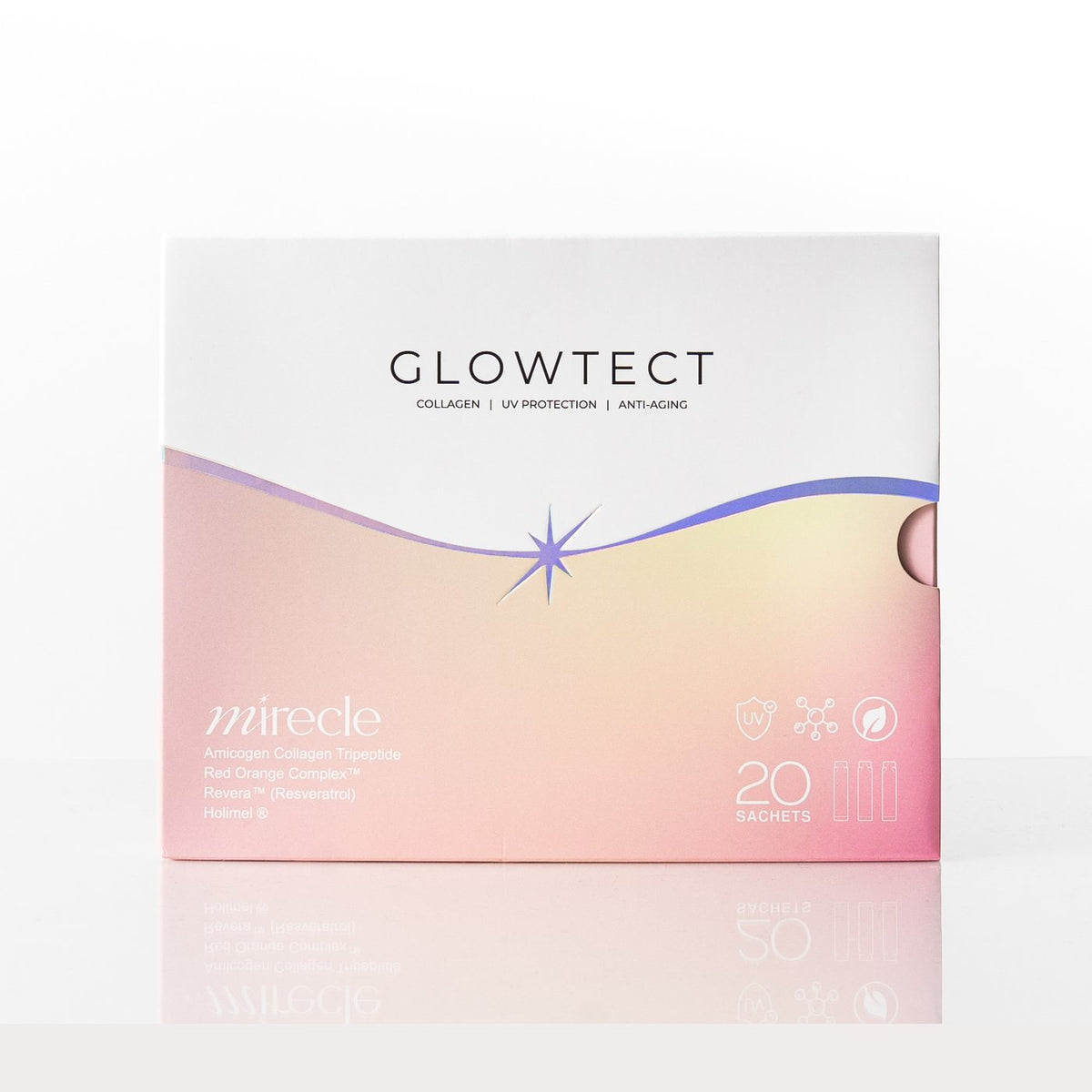 GLOWTECT liquid collagen box by Mirecle
